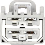 Holstein 2HAR0011 HVAC Blower Motor Resistor Connector - Front or Rear - view 5