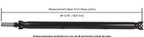 Cardone 65-1009 Drive Shaft - Rear - view 1