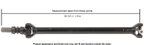 Cardone 65-1017 Drive Shaft - Front - view 1