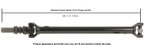 Cardone 65-1018 Drive Shaft - Front - view 1