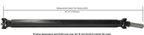 Cardone 65-1044 Drive Shaft - Rear - view 1