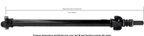 Cardone 65-1056 Drive Shaft - Front - view 1