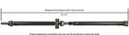 Cardone 65-2013 Drive Shaft - Rear - view 1