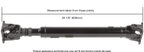 Cardone 65-3000 Drive Shaft - Front - view 1