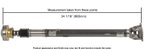 Cardone 65-3004 Drive Shaft - Front - view 1