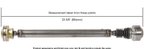 Cardone 65-3007 Drive Shaft - Front - view 1