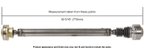 Cardone 65-3012 Drive Shaft - Front - view 1