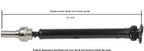 Cardone 65-3019 Drive Shaft - Front - view 1