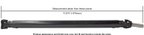 Cardone 65-3037 Drive Shaft - Rear - view 1