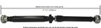 Cardone 65-3057 Drive Shaft - Rear - view 1