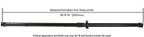 Cardone 65-4000 Drive Shaft - Rear - view 1