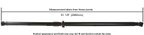 Cardone 65-4001 Drive Shaft - Rear - view 1