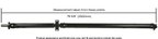 Cardone 65-5011 Drive Shaft - Rear - view 1