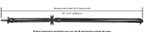 Cardone 65-5015 Drive Shaft - Rear - view 1