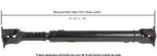 Cardone 65-5016 Drive Shaft - Front - view 1