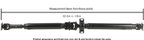 Cardone 65-5023 Drive Shaft - Rear - view 1