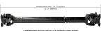 Cardone 65-5053 Drive Shaft - Front - view 1