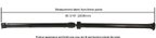 Cardone 65-6000 Drive Shaft - Rear - view 1