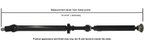 Cardone 65-6013 Drive Shaft - Rear - view 1