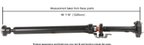 Cardone 65-7010 Drive Shaft - Rear - view 1