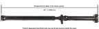 Cardone 65-7020 Drive Shaft - Rear - view 1
