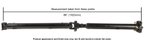 Cardone 65-7021 Drive Shaft - Rear - view 1