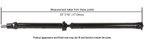 Cardone 65-7026 Drive Shaft - Rear - view 1
