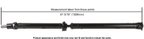 Cardone 65-7030 Drive Shaft - Rear - view 1