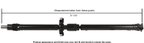 Cardone 65-7033 Drive Shaft - Rear - view 1