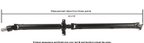 Cardone 65-7034 Drive Shaft - Rear - view 1