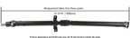 Cardone 65-7038 Drive Shaft - Rear - view 1