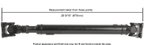 Cardone 65-7042 Drive Shaft - Front - view 1