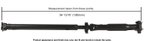 Cardone 65-7048 Drive Shaft - Rear - view 1