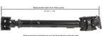 Cardone 65-7050 Drive Shaft - Front - view 1