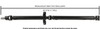 Cardone 65-7057 Drive Shaft - Rear - view 1