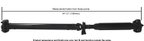 Cardone 65-9000 Drive Shaft - Rear - view 1