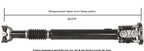 Cardone 65-9109 Drive Shaft - Front - view 1