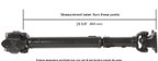 Cardone 65-9150 Drive Shaft - Front - view 1
