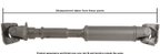 Cardone 65-9265 Drive Shaft - Front - view 1