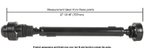 Cardone 65-9324 Drive Shaft - Front - view 1