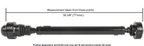 Cardone 65-9326 Drive Shaft - Front - view 1