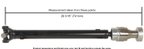 Cardone 65-9359 Drive Shaft - Front - view 1