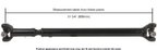 Cardone 65-9361 Drive Shaft - Front - view 1