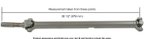 Cardone 65-9395 Drive Shaft - Front - view 1