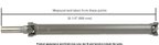 Cardone 65-9396 Drive Shaft - Rear - view 1