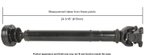Cardone 65-9514 Drive Shaft - Front - view 1