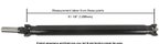 Cardone 65-9529 Drive Shaft - Rear - view 1