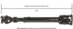 Cardone 65-9541 Drive Shaft - Front - view 1