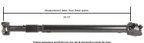 Cardone 65-9667 Drive Shaft - Front - view 1