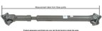 Cardone 65-9822 Drive Shaft - Rear - view 1